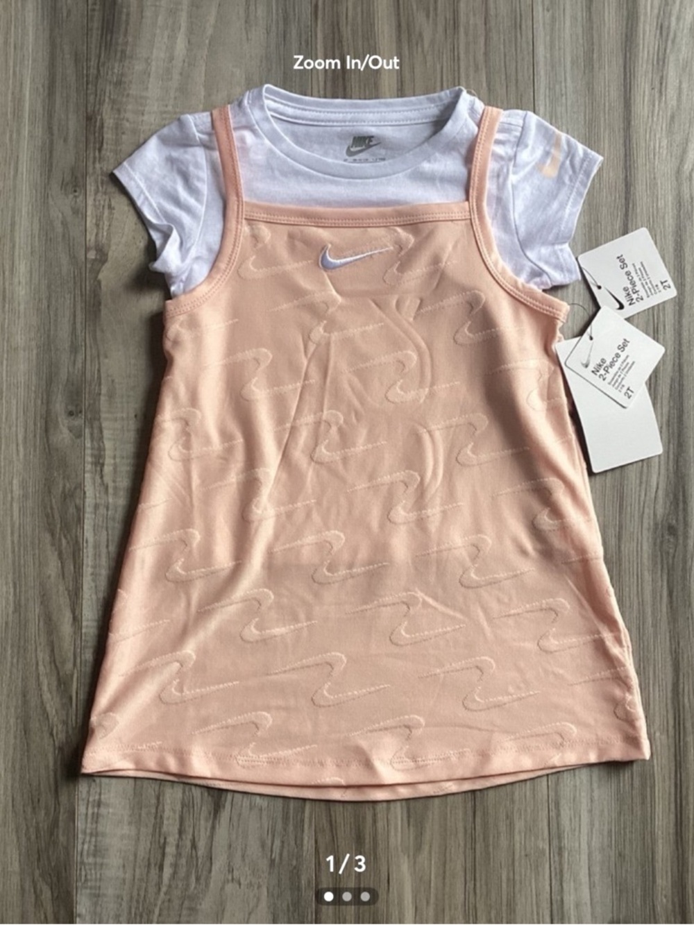 Nike toddler girls dress set size 2T(NWT) ~PRICE IS FIRM, NO OFFERS~